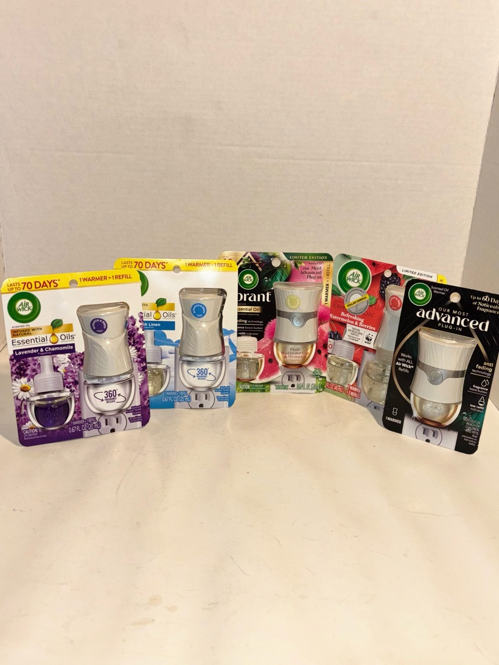 Air Wick Plug-In Air Freshener Starter Kit - White (Multiple Scents)
